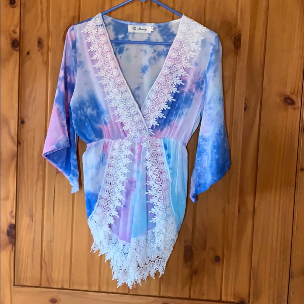 Tie dye Romper